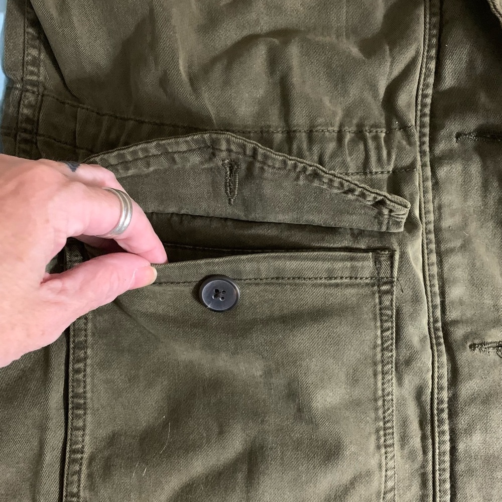Lucky Brand Khaki Cargo Jacket - Picture 5 of 6